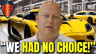 HUGE NEWS Koenigsegg CEO Just SHUT DOWN EV Production [upl. by Morlee]