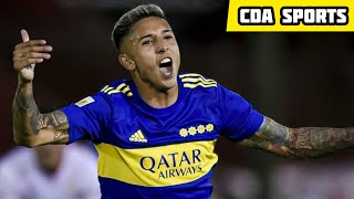 TODOS los GOLES de AGUSTIN ALMENDRA en BOCA JUNIORS [upl. by Suoivatra]