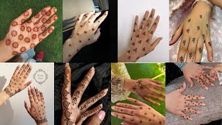 mehndi design 2023 new style simple mehandi ki designlatest floral mehndi designaesthetic mehndi [upl. by Hirsh]