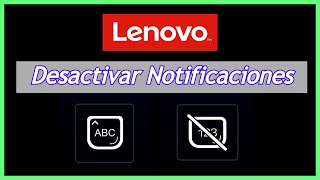 Desactivar Notificación de Bloq Mayus Windows 10 Lenovo ✅❌ [upl. by Aranat]