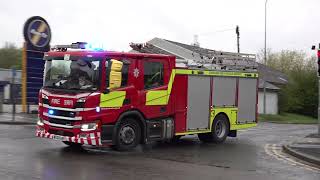 Winsford First Pump Turnout Cheshire Fire And Rescue Service [upl. by Ofelia386]