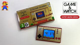 Game amp Watch Super Mario Bros Unboxing [upl. by Calvina]