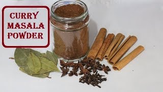 Indian Curry Masala Powder  Garam Masala Powder Recipe  Hot Spices Masala Mix  Masala Ingredients [upl. by Garreth587]