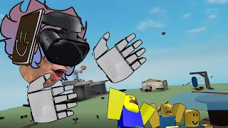 Roblox VR Best Moments  Stream Clips [upl. by Aiynot]