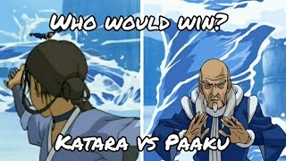 Avatar  Katara vs Pakku  Who would win  Avatar The Last Airbender [upl. by Domeniga]