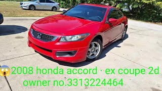 Used Car Sale  Second Hand Car In Usa  chicago Car Honda Accord Owner No3313224464 [upl. by Nnaeel]