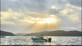 Largehead Hairtail fishing at Hawkesbury River Brooklyn [upl. by Tymon]