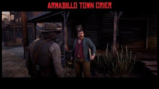 RDR2 100 Walkthrough Armadillo Town Crier [upl. by Ailito]