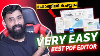 How to edit pdf file in mobile 2024 🔥🔥  PDF editor for Android  The Ultimate PDF Editor [upl. by Saimerej]