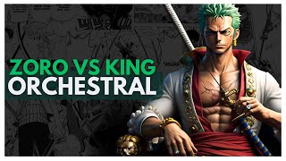 ZORO VS KING THEME I One Piece I Battle Music Orchestral [upl. by Mickey]