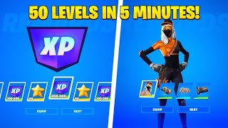 FORTNITE INFINITE XP GLITCH IN CHAPTER 5  50 LEVELS IN 5 MINUTES [upl. by Akinad]