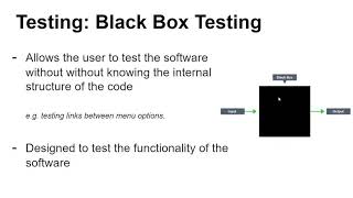 GCSE Digital Technology Unit 4 Testing Part 1 of 2 [upl. by Jp]