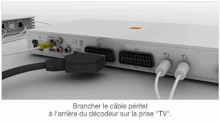 Décodeur TV  installation du premier décodeur TV [upl. by Yentruok]