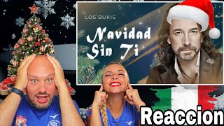 Italiano Reacciona Los Bukis Navidad Sin Ti  mucho amor 🎄 [upl. by Nomma]