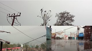 Fog fog our rainy weather 🌫️⛈️ rain wether poonch poonchvlog poonchvlogger [upl. by Neeoma]