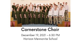 Cornerstone Mennonite Choir Concert [upl. by Orabla132]