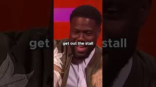 💥Kevin Hart shares a hilarious and awkward fan encounter in the bathroom😱shorts shortsvideo [upl. by Yeslek]