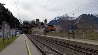 Rattenberg Kramsach Bahnhof S Bahn Bezirk Kufstein Tirol Austria [upl. by Eanram456]