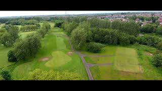 Aerial view of Kirkby Golf Course [upl. by Onyx]