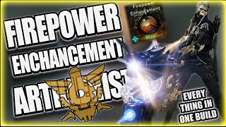 Firepower Enhancement Artillerist Build  Lost Ark [upl. by Ynatsyd]