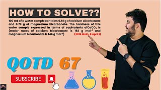 100 mL of a water sample contains 081 g of thecurlychemist9953 jeepyq jeemains jeeadvanced [upl. by Dorran]