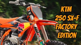 The 2024 KTM 250 SXF FACTORY EDITION [upl. by Elimaj425]