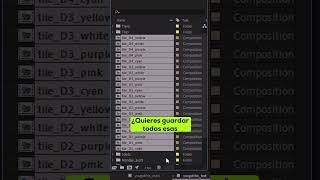 Organiza y Crea en After Effects Tips Rápidos tutorial aftereffects [upl. by Bedwell]