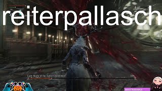 Bloodborne Lady Maria  reiterpallasch NG Minimum Stat Requirement [upl. by Junie]