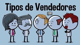 Tipos de vendedores  Casi Creativo [upl. by Broadbent]