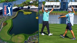 Best shots from the iconic 17th hole at TPC Sawgrass  THE PLAYERS 2024 [upl. by Pietra]