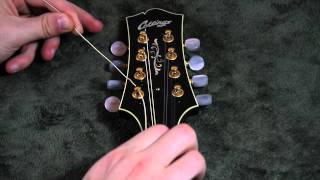 Restringing Your Mandolin WEB HD [upl. by Karita]