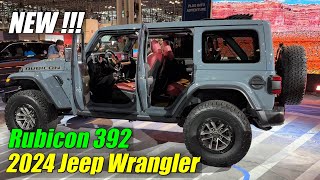 2024 Jeep Wrangler Rubicon 392  2023 NY Auto Show Debut [upl. by Manley]