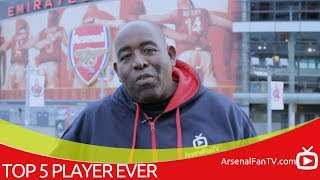 Top 5 Favourite Arsenal Players  Robbies Selection  ArsenalFanTVcom [upl. by Larred94]