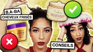 COMMENT ENTRETENIR amp FAIRE POUSSER SES CHEVEUX FRISÉS BOUCLÉS ET ABIMÉS  routine capillaire [upl. by Anolahs]