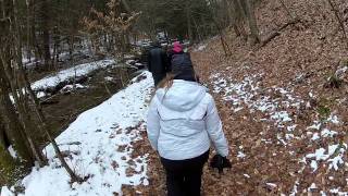 Gerard Hiking Trail  Oil Creek State Park Pennsylvania [upl. by Anner]