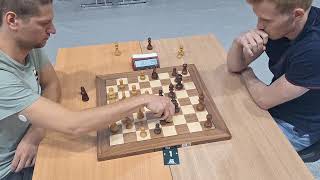 FM Maurice Schippers  GM Paulius Pultinevicius  Blitz chess [upl. by Hamford]