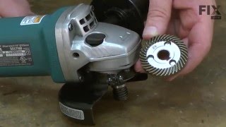 Makita Angle Grinder Repair – How to replace the Gear [upl. by Attej]