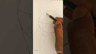 How to draw human face anatomy 😍face anatomy drawing shorts ytshorts [upl. by Etep507]