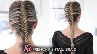 The French Fishtail Braid  DIY Tutorial [upl. by Earazed]