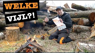 Zaagketting slijpen Stihl 2in1 vs normale vijl [upl. by Jegger]