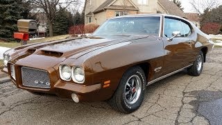 1971 Pontiac GTO HO 100 mph test drive for sale auto appraisal Detroit Mi [upl. by Ylellan686]