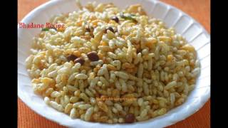 Bhadang Recipe  Murmura Chivda  Puffed Rice Snack [upl. by Trometer]