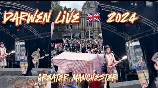 Darwen live 2024  Blackburn  English summer ✨🇬🇧 [upl. by Evyn]