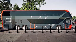 Fernbus Simulator quot4Kquot Neoplan Skyliner [upl. by Newnorb]