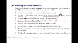 GS4 Ch10 B7 analyzing complex sentences and omitting relative pronouns [upl. by Hengel489]