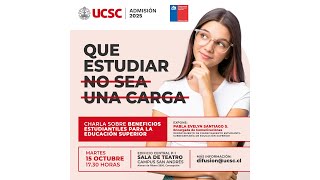 Charla Beneficios Estudiantiles para la Educación Superior [upl. by Adnoluy]