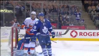 Frattin Goal  Islanders 6 vs Leafs 4  Jan 24th 2013 HD [upl. by Ahsimet]