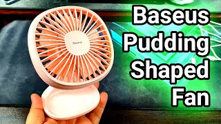 Baseus PuddingShaped Fan Review PHP 400500  US 810 [upl. by Boykins]