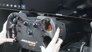 Driver and firmware update CSL Elite Steering Wheel McLaren GT3 [upl. by Yerffoej]