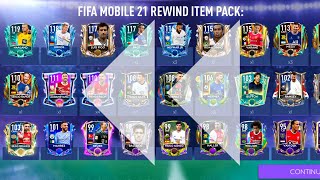 FIFA Mobile 21 Rewind  Full Season Highlights  Pack Opening Event Theme Squad amp Team Upgrade [upl. by Hildy]